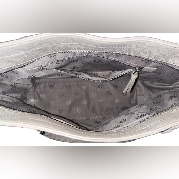 Tory Burch French Grey Thea Tote Bag - Picture 9 of 12